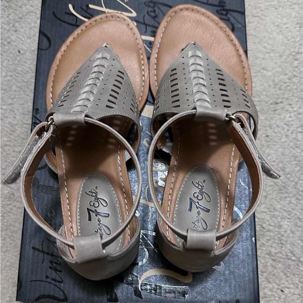 Beige Sandals